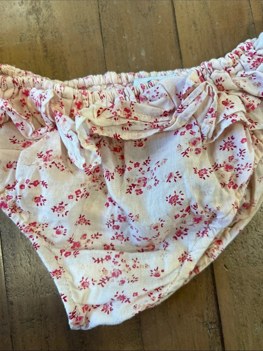 C de c  Cordelia de castellane French floral bandeau bloomer two piece sunsuit 6
